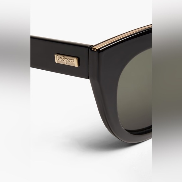 LE SPECS Air Heart cat-eye acetate and gold-tone sunglasses main image 5